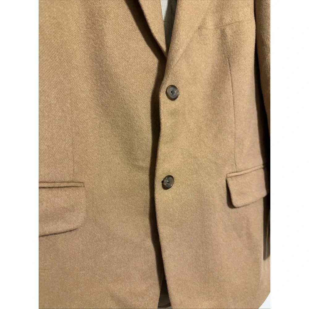 Men's Stafford‎ Camel Hair Wool Blazer Sports Coat 42R